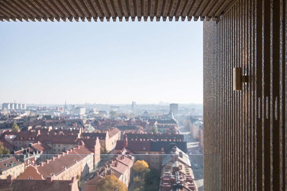 Norra tornen i Stockholm. Office for Metropolitan Architecture (OMA). Foto: Laurian Ghinitoiu.