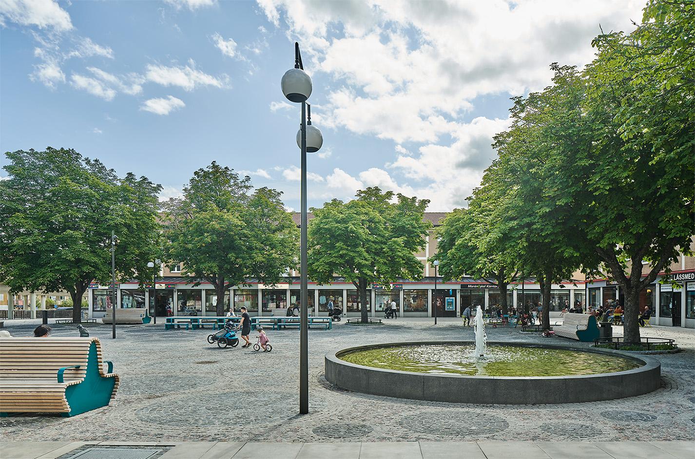 Kärrtorps centrum, Nyréns arkitektkontor. Foto: Åke E:son Lindman