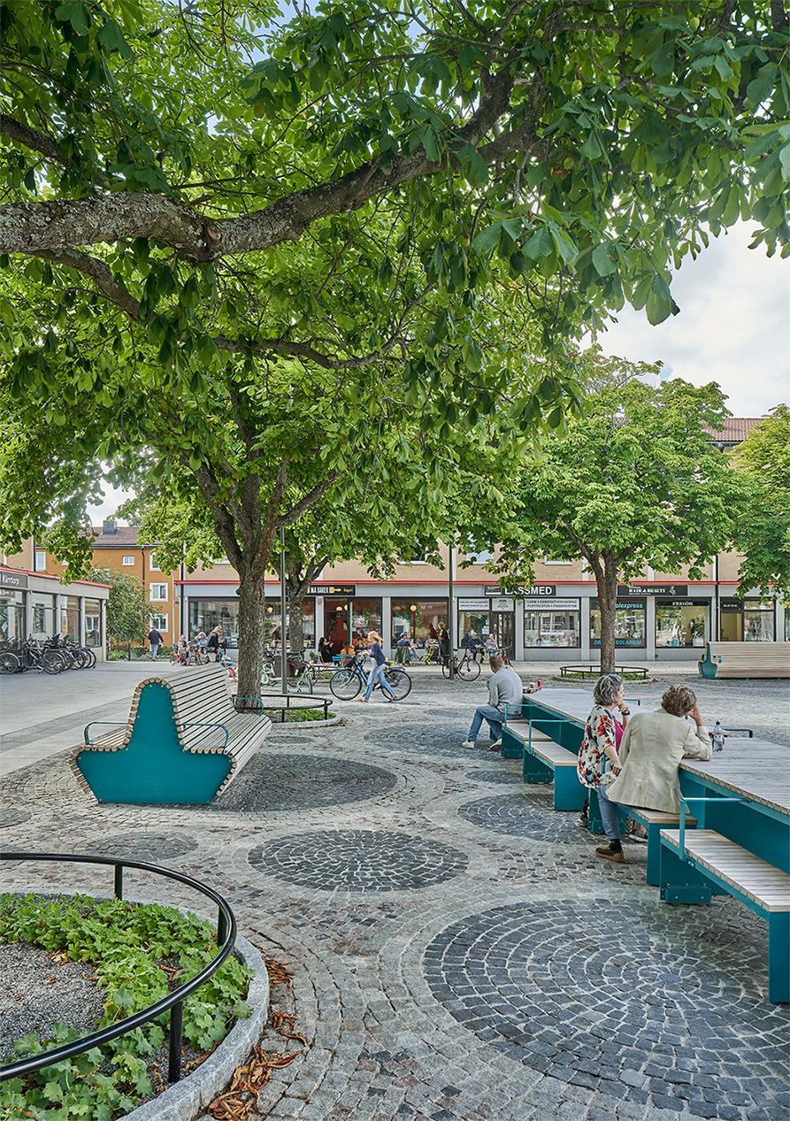 Kärrtorps centrum, Nyréns arkitektkontor. Foto: Åke E:son Lindman