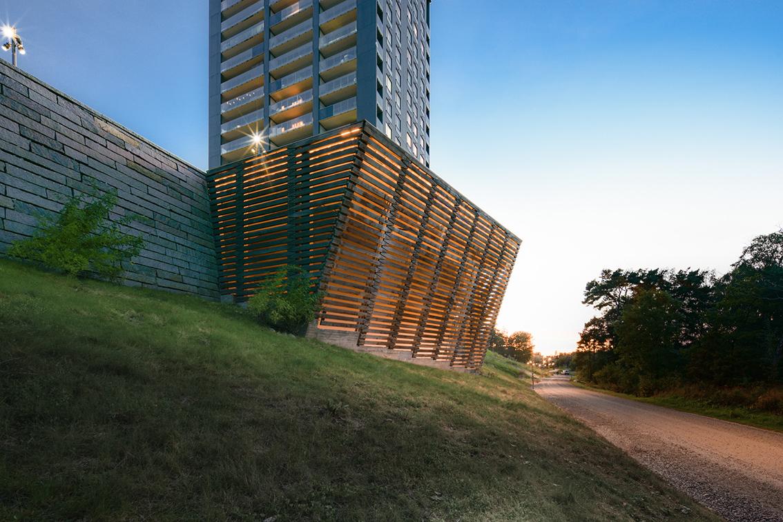 Panorama terrass i Rinkeby, Sweco arkitekter. Foto: Anders Bobert