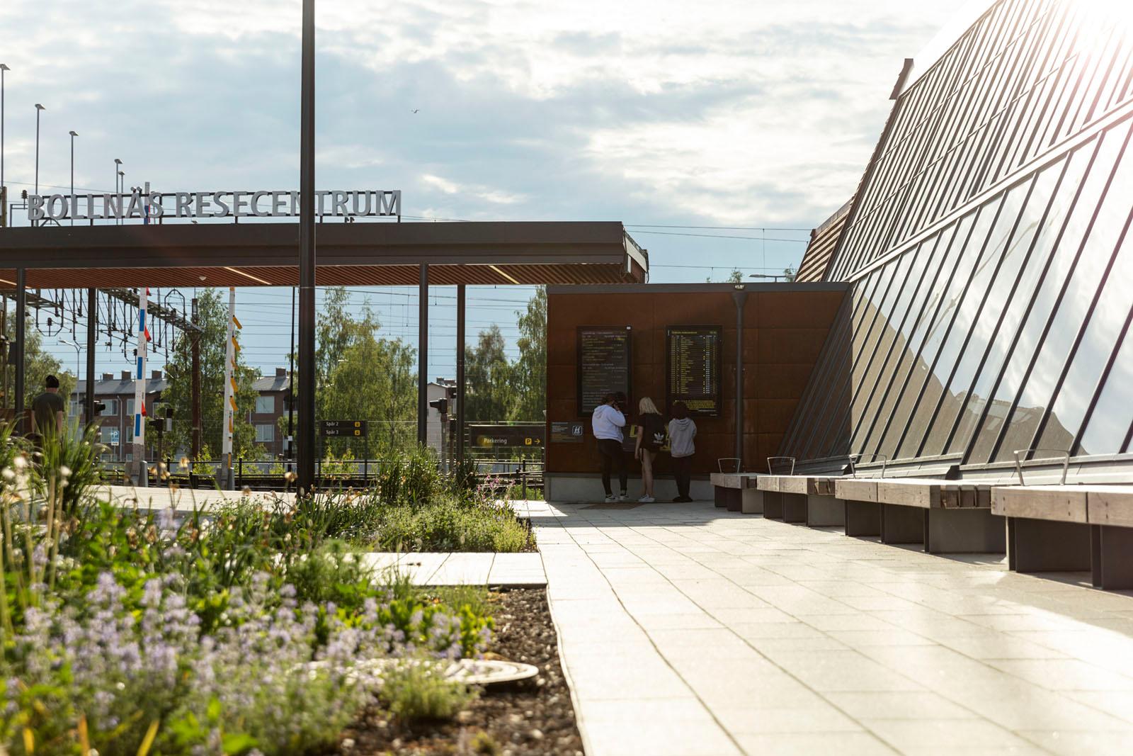 Bollnäs resecentrum. Foto: Tim Meier