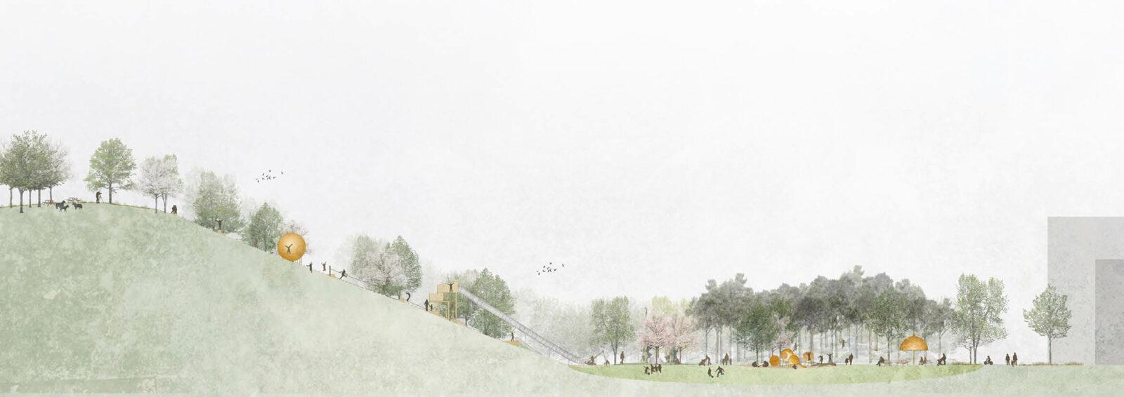 Illustration: Land Arkitektur.