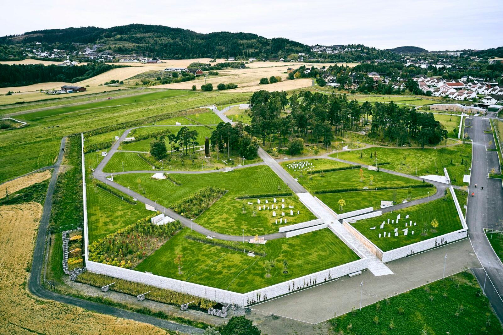 Charlottenlund Gravlund, White arkitekter. Foto: Kristoffer Wittrup.