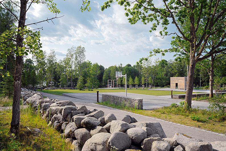 Torparängens park, Liljewall. Foto: Anna Kristinsdottir.