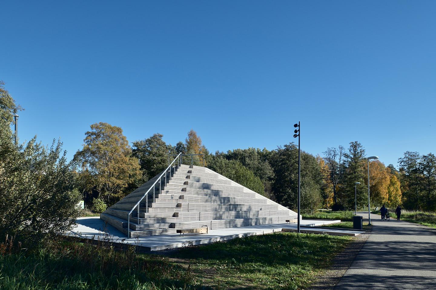 Tetraedern, Liljewall. Foto: Joacim Winqvist.