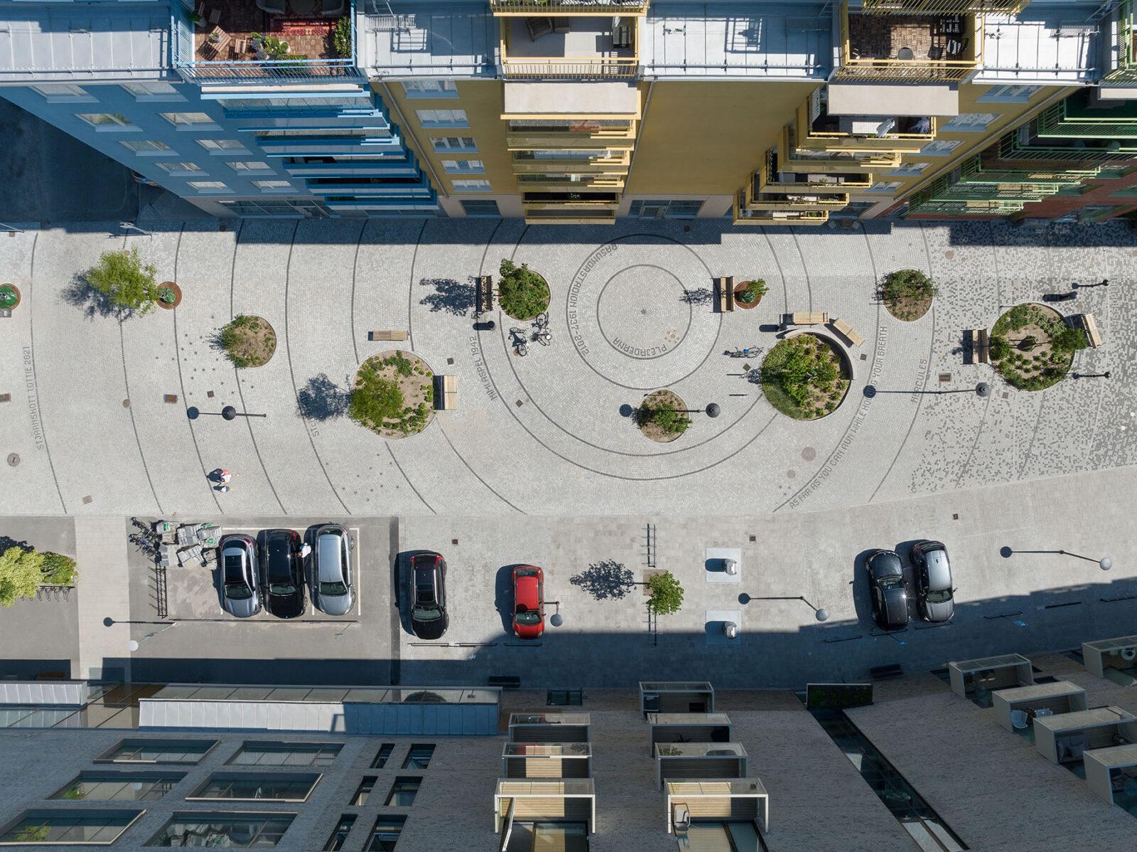 Kv Lagern torg- och parkstråk, Tengbom. Foto: Sten Jansin.