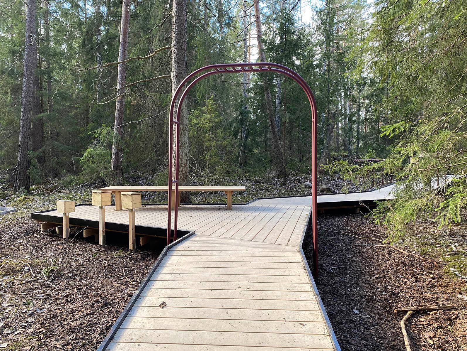 Utflyktslek i Görvälns naturreservat, Urbio. Foto: Åsa Holmqvist.