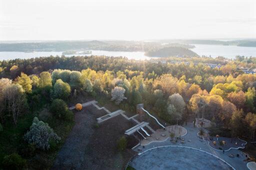 Vårbergstoppen Äventyret/Sagoskogen, LAND arkitektur. Foto: Ulf Lundin.