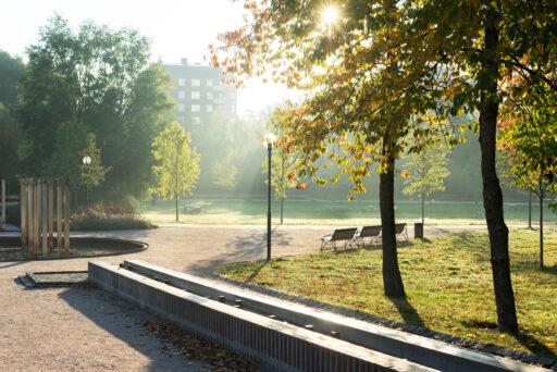 Sjödalsparken, LAND arkitektur. Foto: Ulf Lundin.